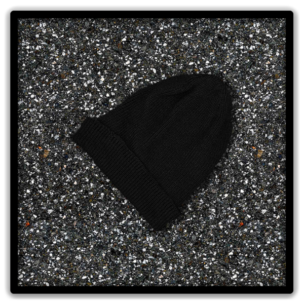 cold weather watch cap made from thick 100 percent wool
