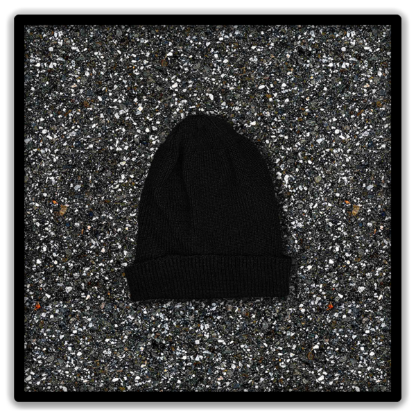 ribbed wool beanie designed for cold weather comfort