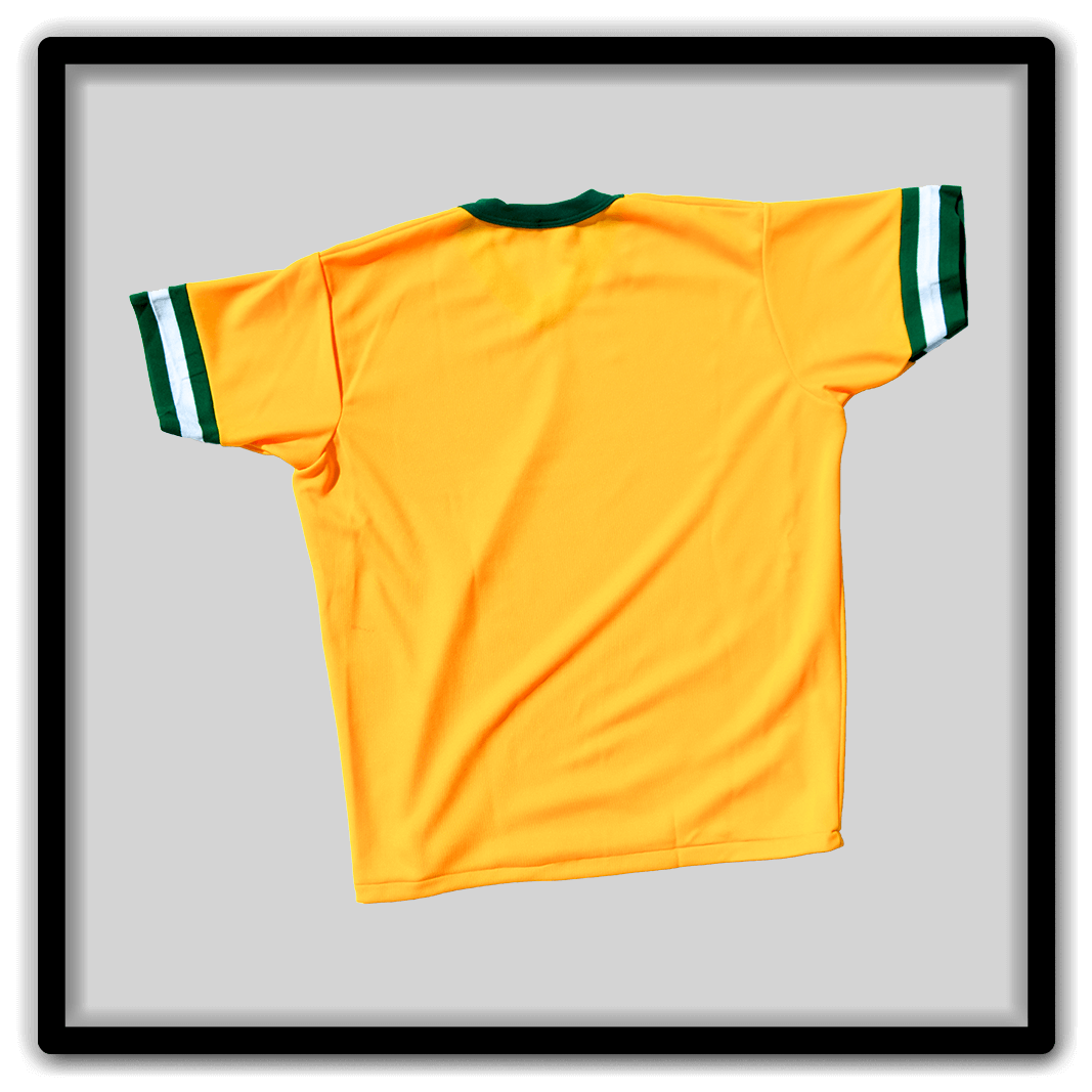 Vintager Athletic V-Neck Banded Sleeve Ringer Tee