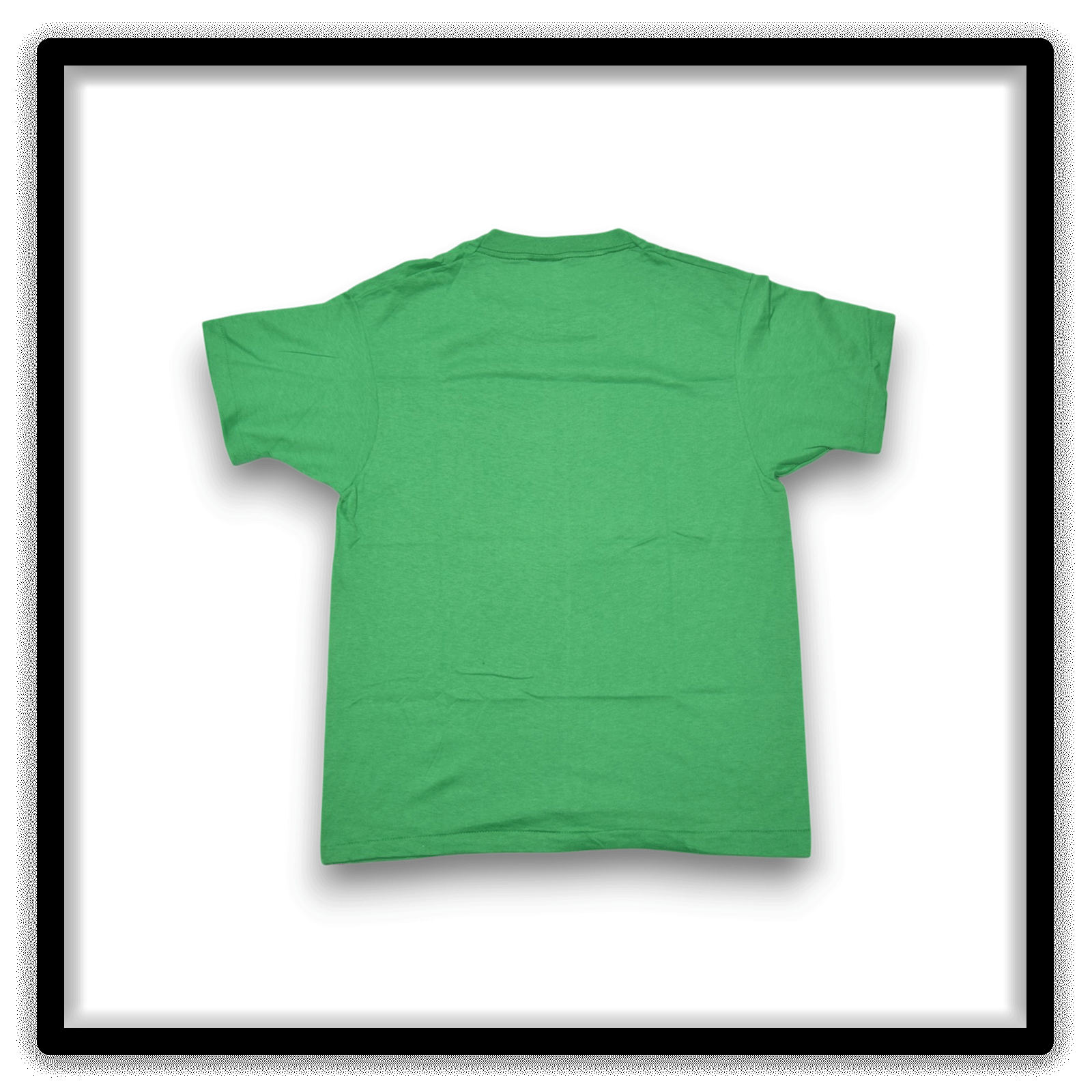 Printer's Dozen Green Large vintage single-stitch blank T-shirts, full shirt back