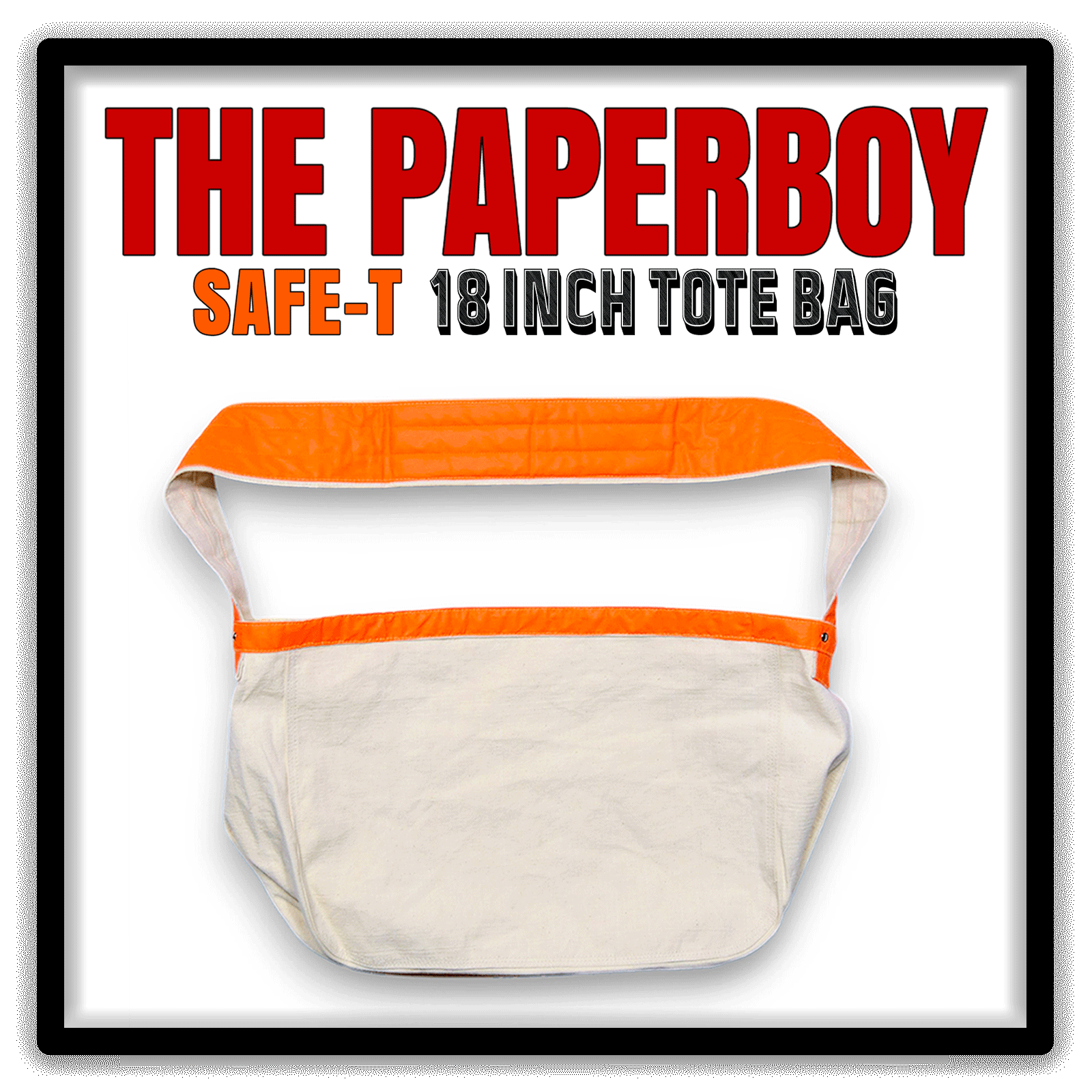 The Paperboy Safe-T 18 inch branded title graphic