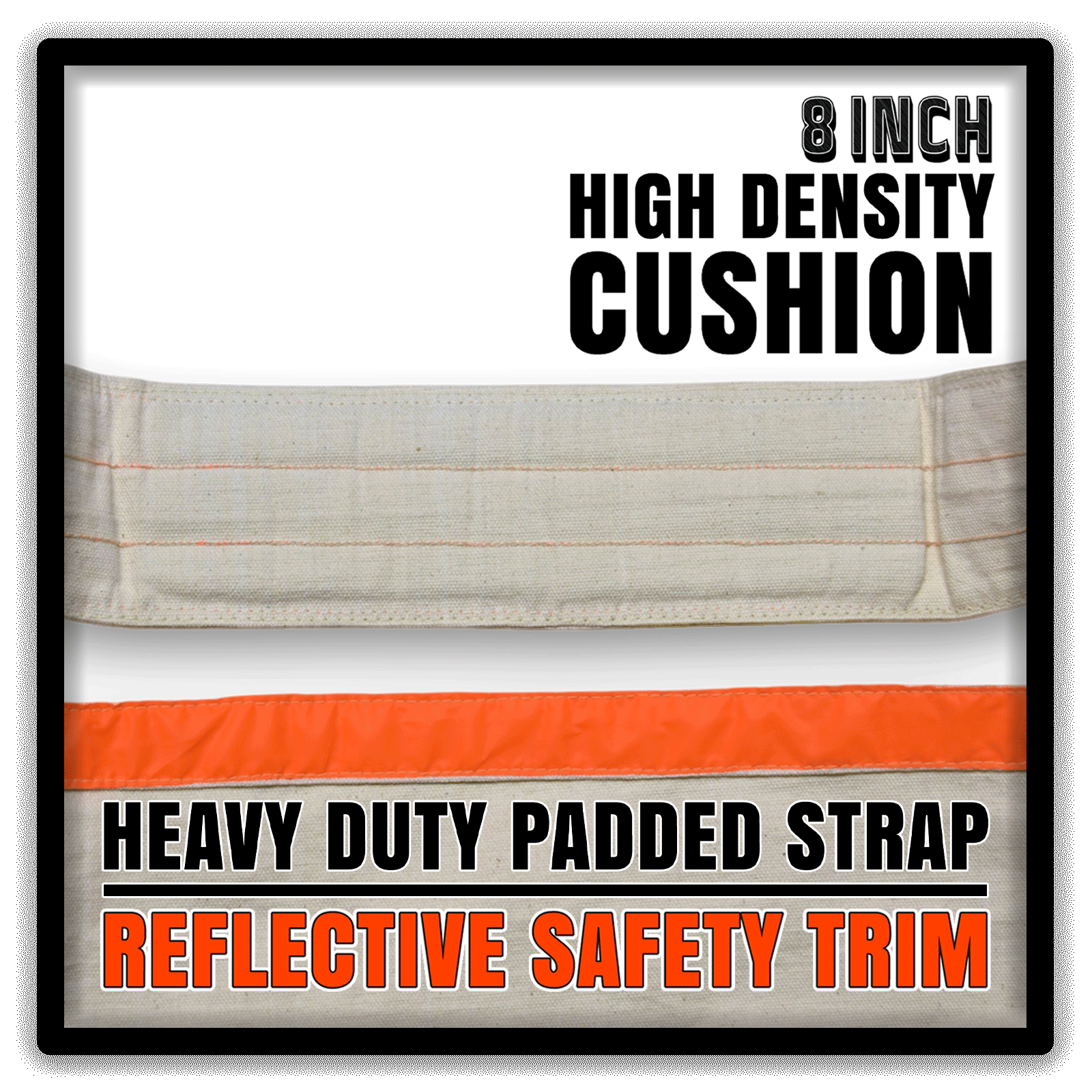 paperboy safe t newspaper bag 10 cushion padded strap reflective trim