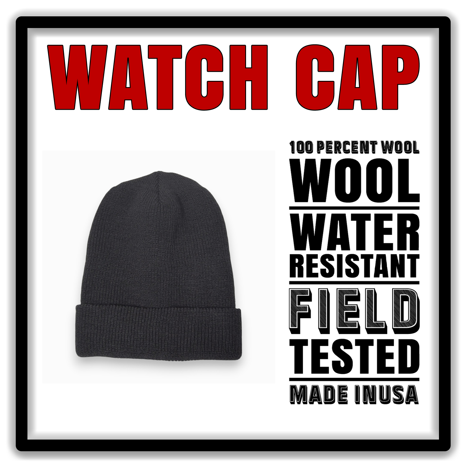 Vintage Navy Watch Cap